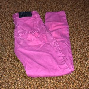 Pink/purple jeans for kids